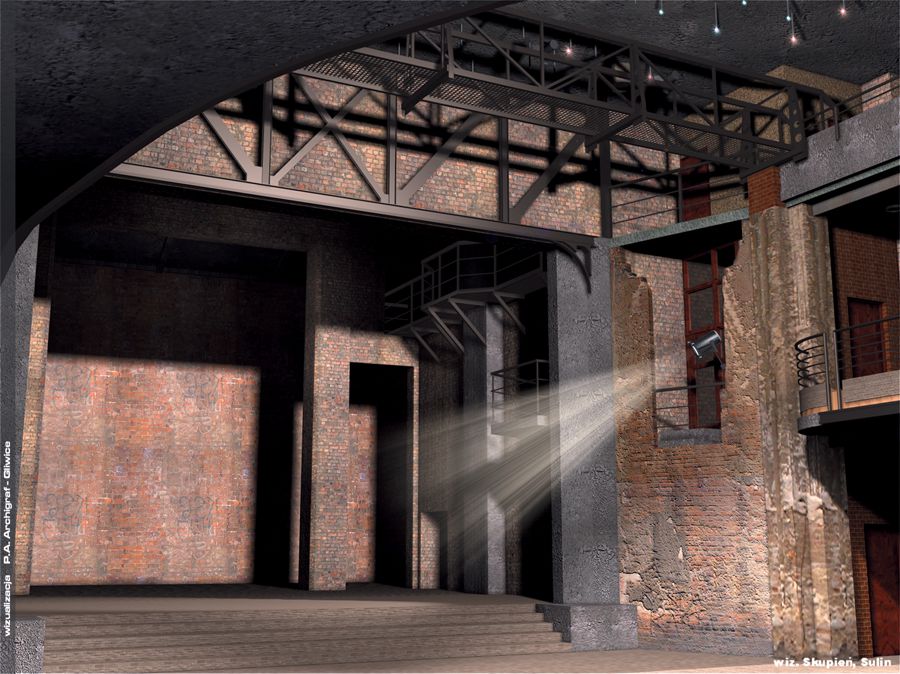 Teatr Miejski Victoria - plany odbudowy - wizualizacje